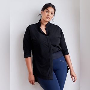 NWOT Aday Something Borrowed Shirt. Size XS. Color Black.